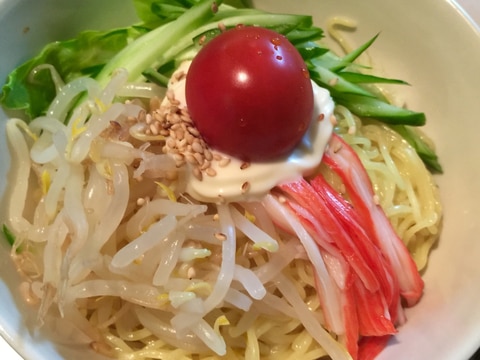 我が家のラーメンサラダ